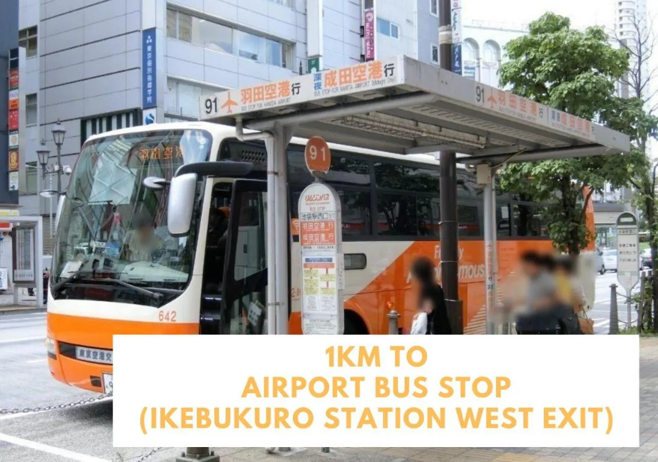 Ferio Kita-Ikebukuro Apartment 302-【Newly Built】6Mins To Sta./Ikebukuro Area /Max4 Prefektura Tokio